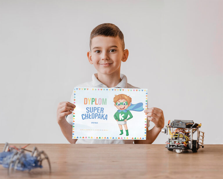 Dyplom dla Super Chłopaka
